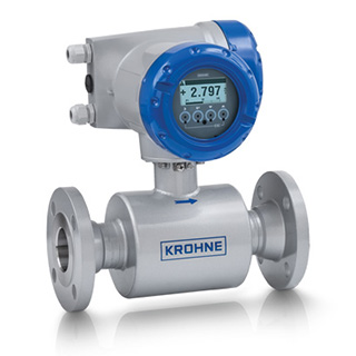 Ultrasonic flowmeter with small diameter, compact version and standard finish